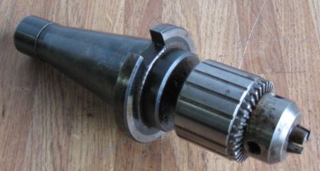 0-3/8" CAPACITY DRILL CHUCK ... W/ #40 ARBOR